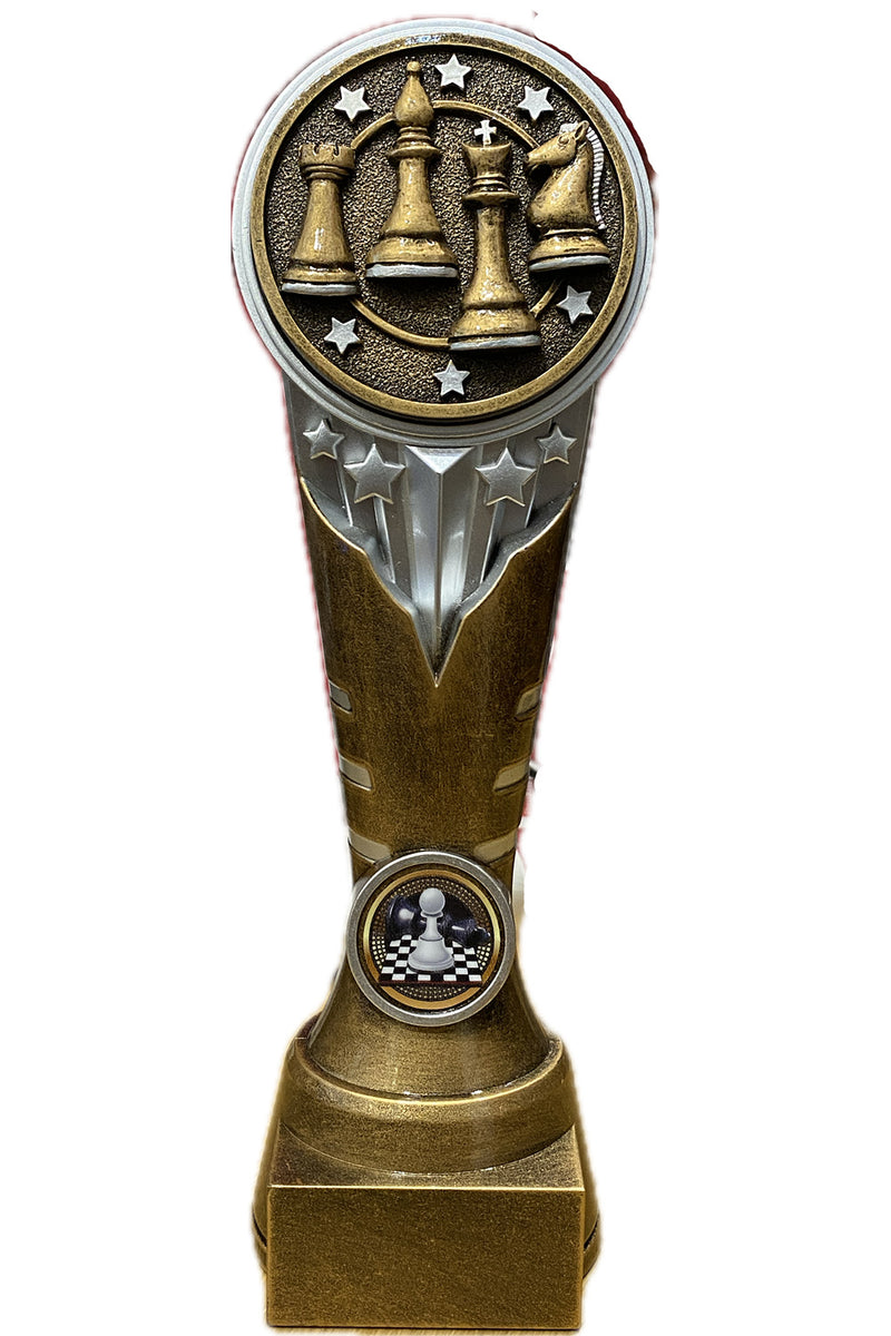 Ikon Star Chess Trophy 8.75in (22cm)