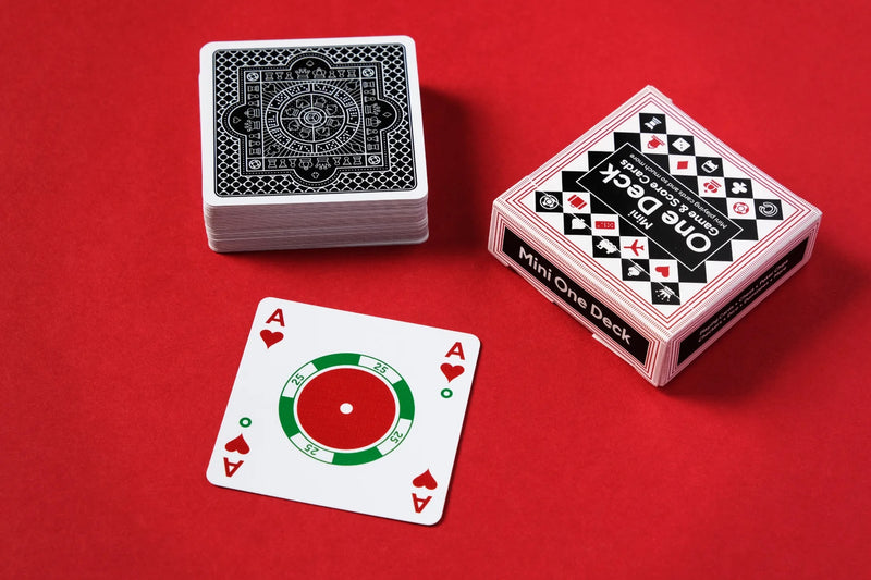 Cartesian Mini One Deck Game Cards - Black Backs