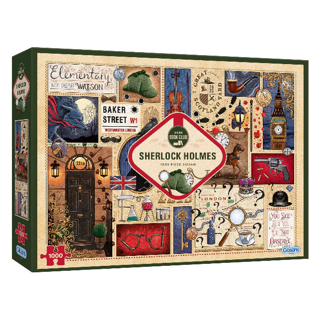 Sherlock Holmes 1000 Piece Jigsaw Puzzle