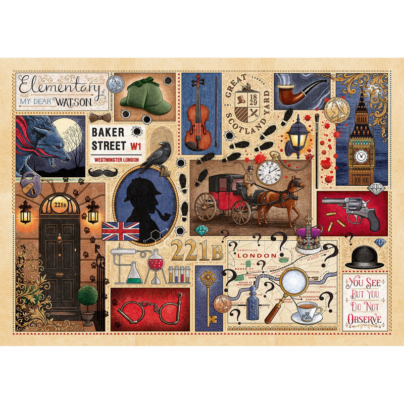 Sherlock Holmes 1000 Piece Jigsaw Puzzle