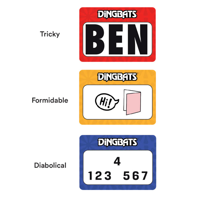 Dingbats - The Mind-Bending Brainteaser Card Game