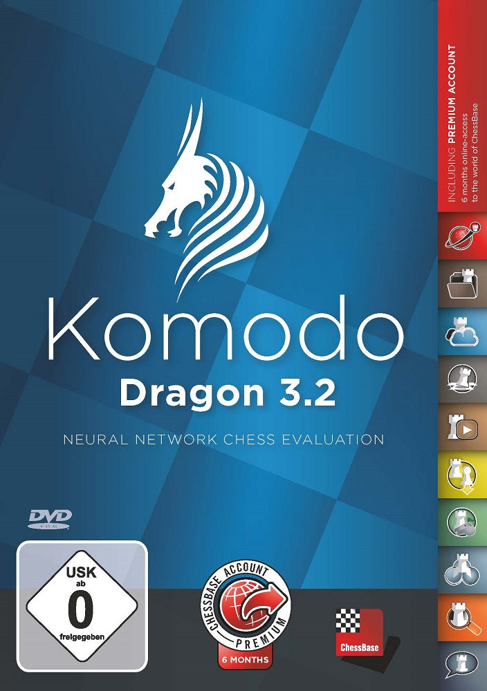 Komodo Dragon 3.2 - Neural Network Chess Evaluation