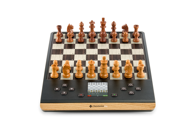 Millennium ChessGenius PRO Wood Edition Chess Computer (M818)