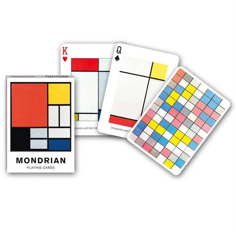 Mondrian Playing Cards