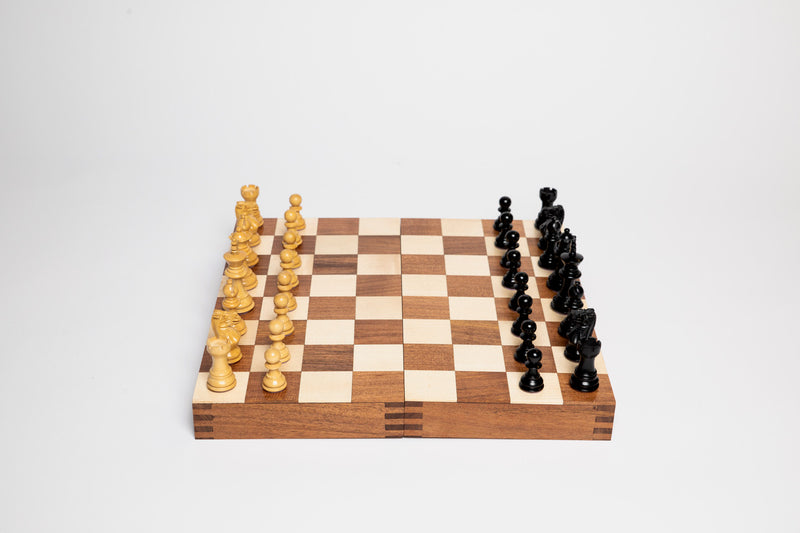 Purling Heritage Travel Chess Set with Magnetic Pieces