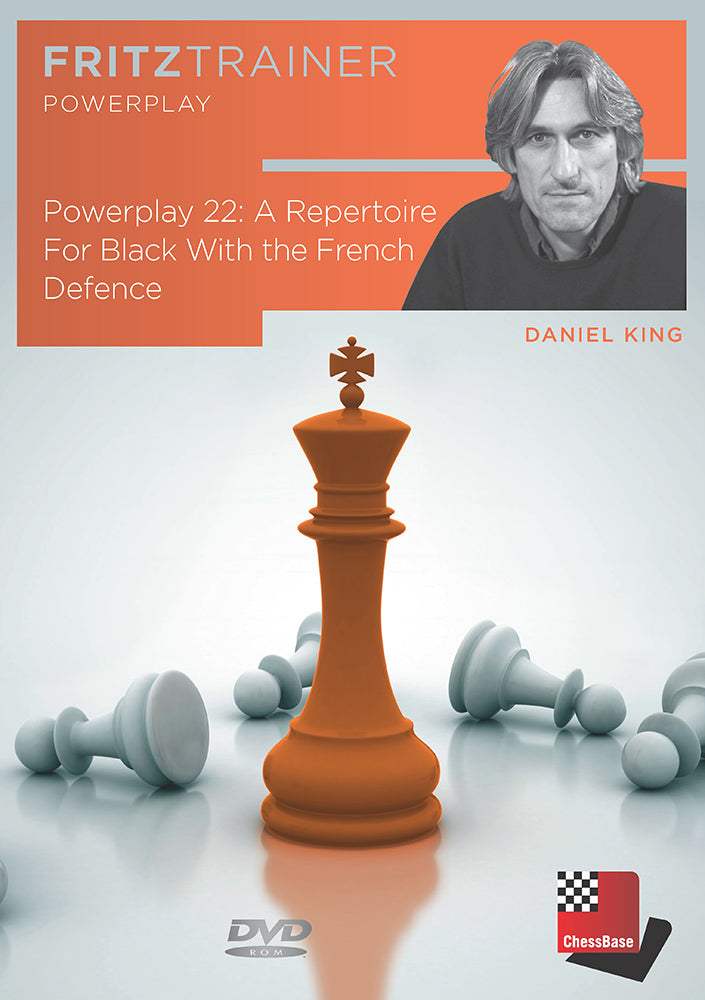 Power Play 22: A Repertoire for Black With the French Defence - Daniel King (PC-DVD)