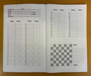 Economy 50 Game Chess Scorebook
