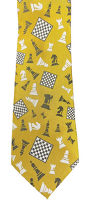Jumble Chess Pieces Tie