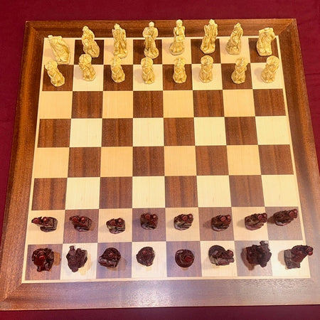 Berkeley Chess Sherlock Chess Pieces - Cardinal