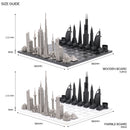 Skyline Chess Stainless Steel World Icons Edition