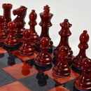 Purling Stone Chess Set Red & Black