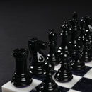 Purling Stone Chess Set Black & White