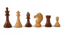 Alban Acacia Chess Pieces with 3.75" King