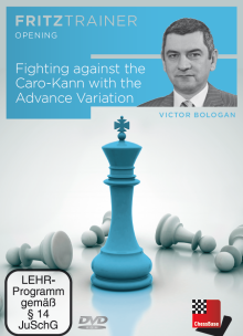 Fighting Against the Caro-Kann with the Advance Variation - Victor Bologan (PC-DVD)