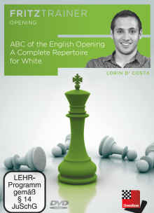 ABC of the English Opening: A Complete Repertoire for White - Lorin D'Costa (PC-DVD)