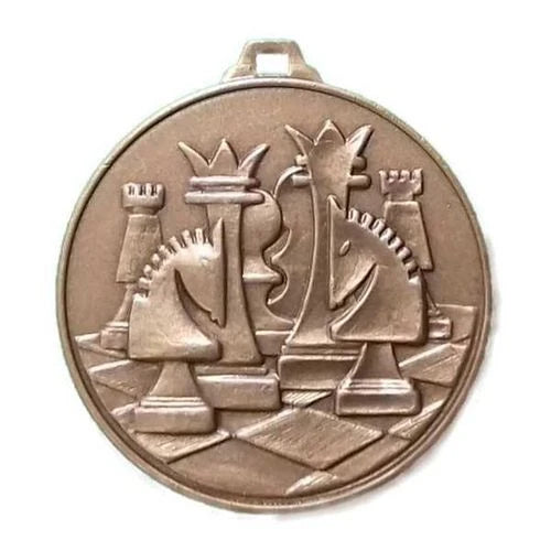 Chess Scene Medal (2.1inch / 52mm)