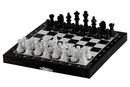 Mini Magnetic Folding Travel Chess set - Black