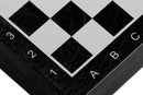 Mini Magnetic Folding Travel Chess set - Black