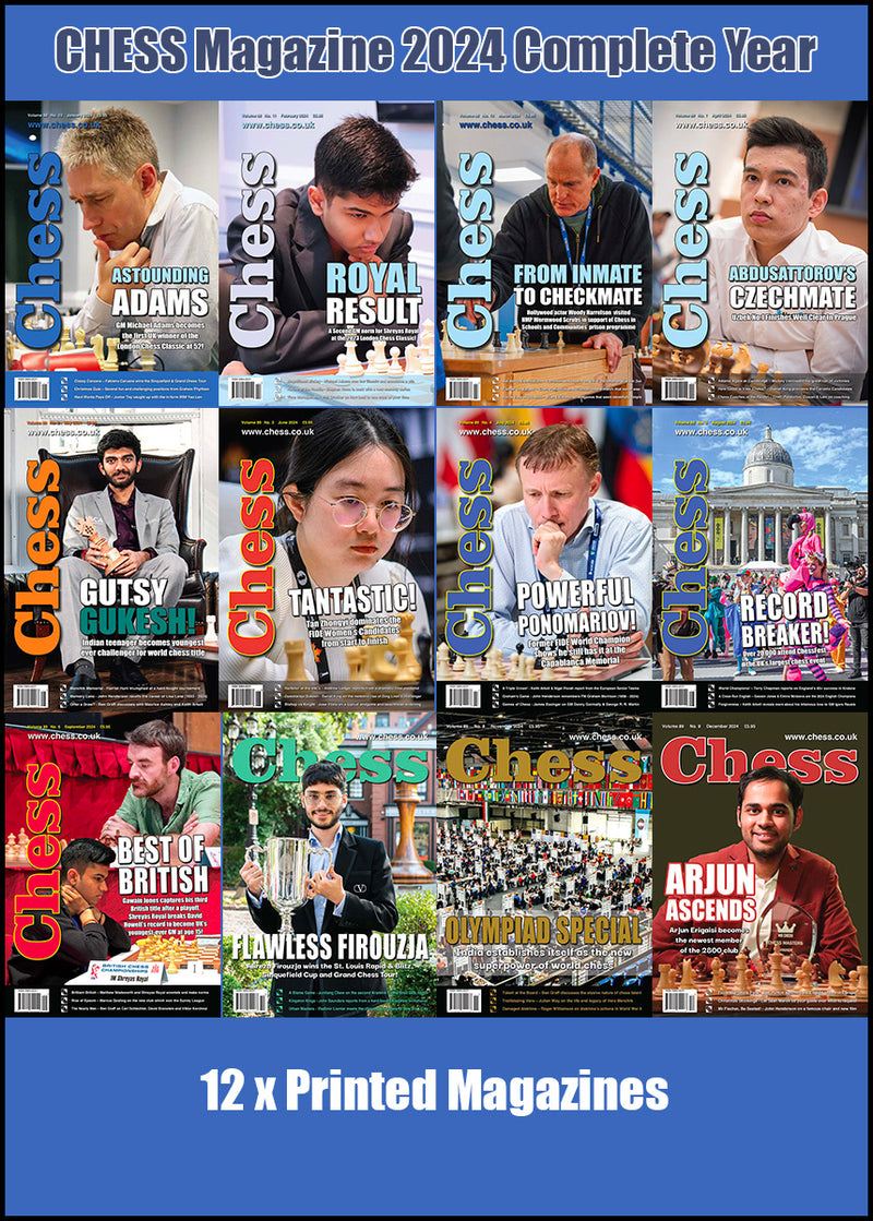 CHESS Magazine - 2024 Complete Year (All 12 issues)