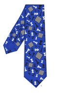 Jumble Chess Pieces Tie