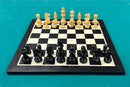 Classic Studio Staunton Chess Set - Ebonised 3" King (Board & Pieces)