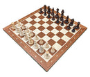 Club Staunton 3.8" King Wooden Chess Set (Board & Pieces)