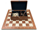 Club Staunton 3.8" King Wooden Chess Set (Board & Pieces)