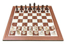 Club Staunton 3" King Wooden Chess Set (Board & Pieces)