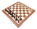 Club Staunton 3" King Wooden Chess Set (Board & Pieces)