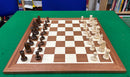 Club Staunton 3" King Wooden Chess Set (Board & Pieces)