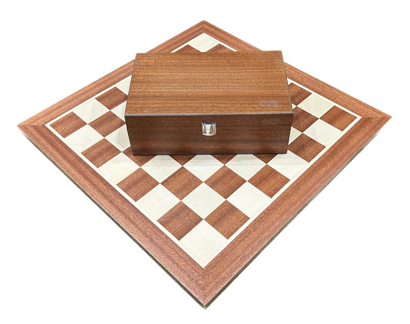 Club Staunton 3" King Wooden Chess Set (Board & Pieces)