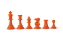 Coloured Gambit Chess Pieces (1/2 set - 17 pieces)