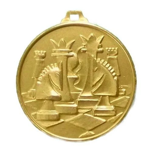Chess Scene Medal (2.1inch / 52mm)