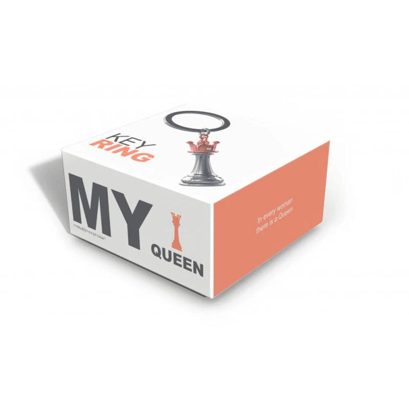 MY Queen/King Chess Piece Key Chain
