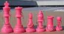 Chess Key Chain / Bag Charm - Pink