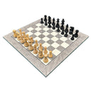 Modern Classic Staunton 3.75" King Ebonised Chess set (Board & Pieces)