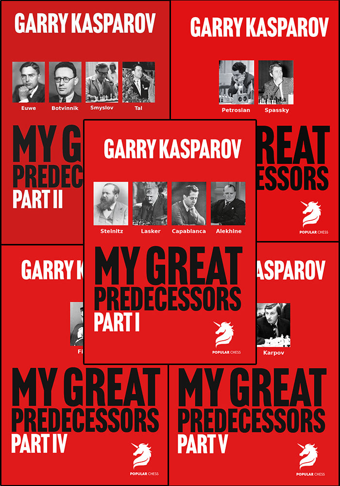 The My Great Predecessors Collection by Garry Kasparov (5 books)