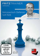 Nimzowitsch Defence: 1.e4 Nc6 - Andrew Martin (PC-DVD)