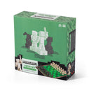 Minecraft Chess Set – Overworld Heroes Vs. Hostile Mobs