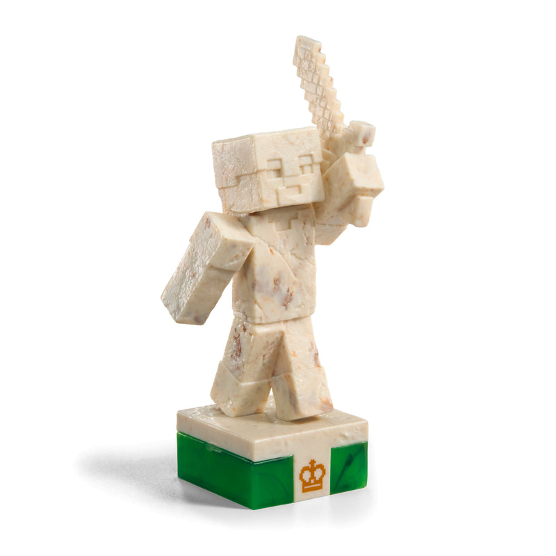 Minecraft Chess Set – Overworld Heroes Vs. Hostile Mobs