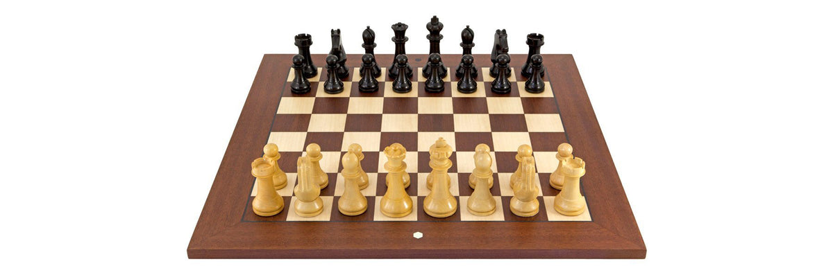 Point Games Classic Chess Set 15” Folding Chess Board Game for