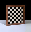 World Chess Home Edition Board in Black and White