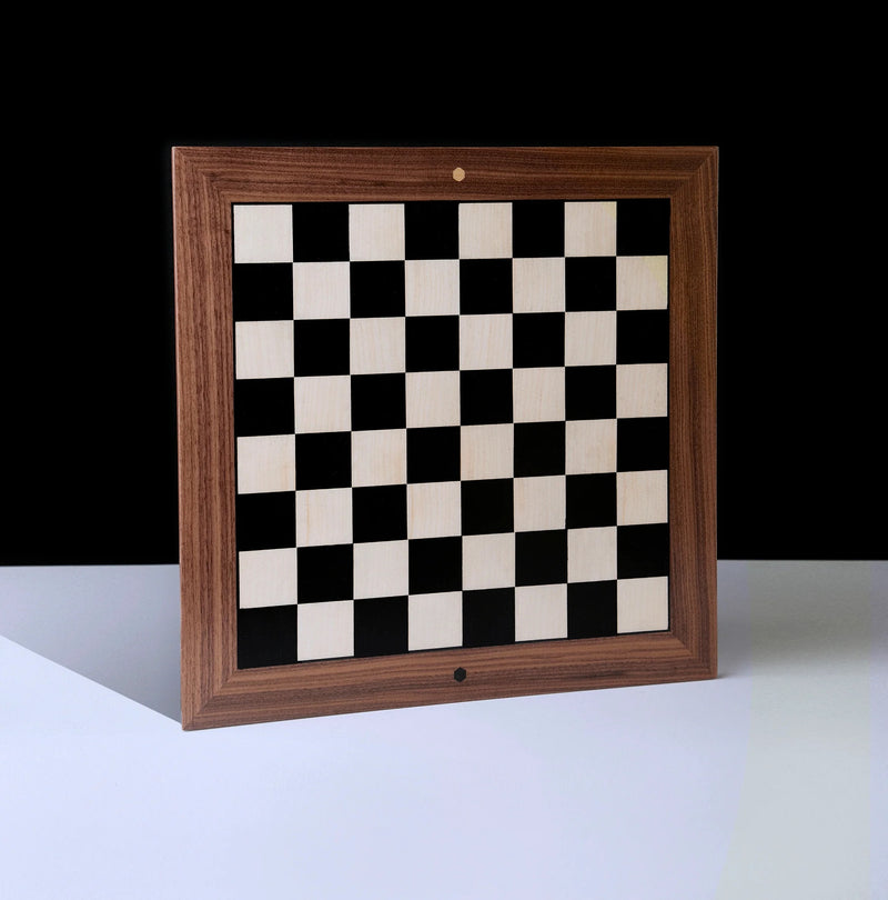 World Chess Home Edition Board in Black and White