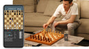 ChessNut Pro - Full sized wooden Electronic Chess Set with Regular chess pieces