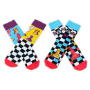 Rainbow Socks - Chess Socks Gift Box (2 Pairs)