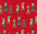 Chess Tie - Red