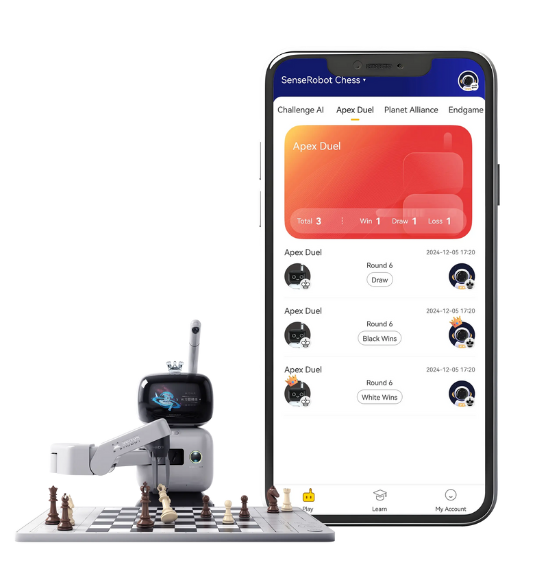 SenseRobot Chess - The AI Chess Robot that Plays, Teaches and Speaks