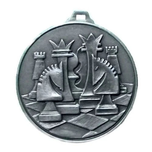 Chess Scene Medal (2.1inch / 52mm)