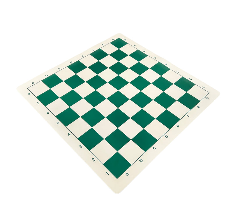 Checkmate Chess Set, Quality Vinyl Chess Board and Drawstring Bag