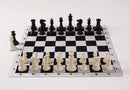 Super Staunton Quadruple Weighted Chess Set, Mousepad Chess Board and Drawstring Bag